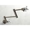 Kingston Brass KS4108PX Wall Mount Pot Filler, Brushed Nickel KS4108PX - alternate 2